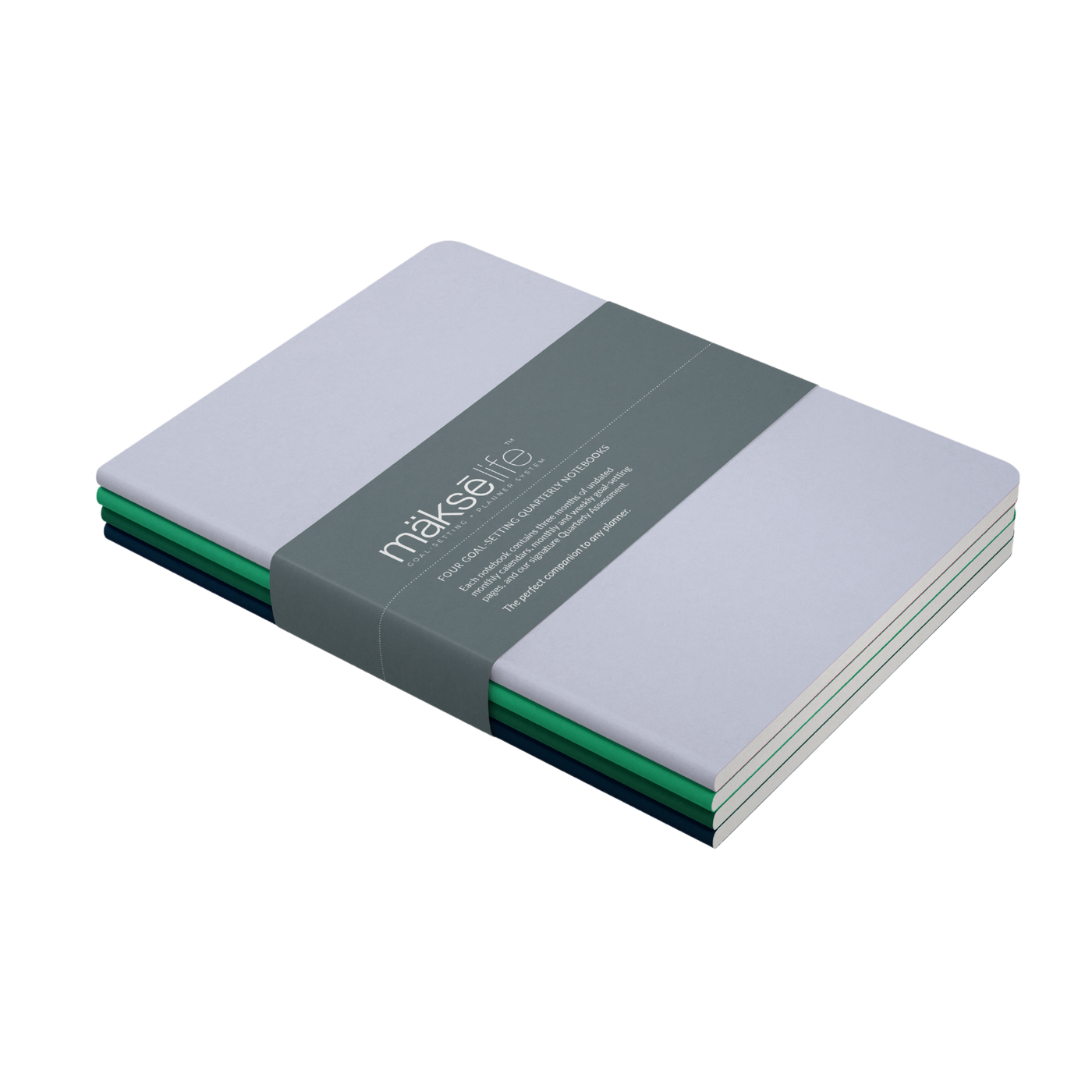 Goal-Setting Companion Notebook Set: Fresh Start – MakseLife