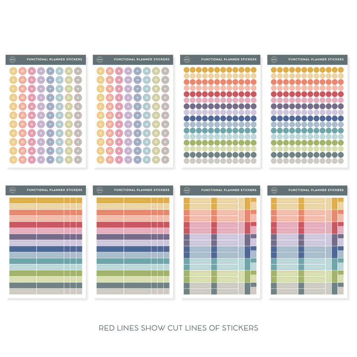Functional Planner Sticker Pack