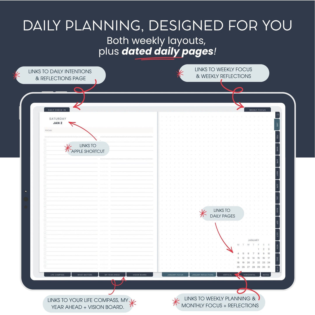 2027 Classic Digital Planner