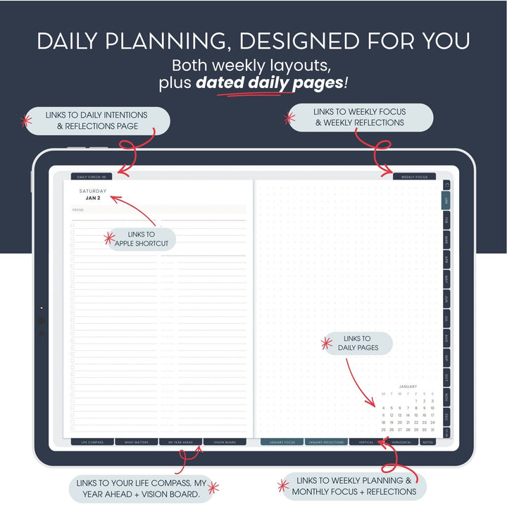 2027 Classic Digital Planner