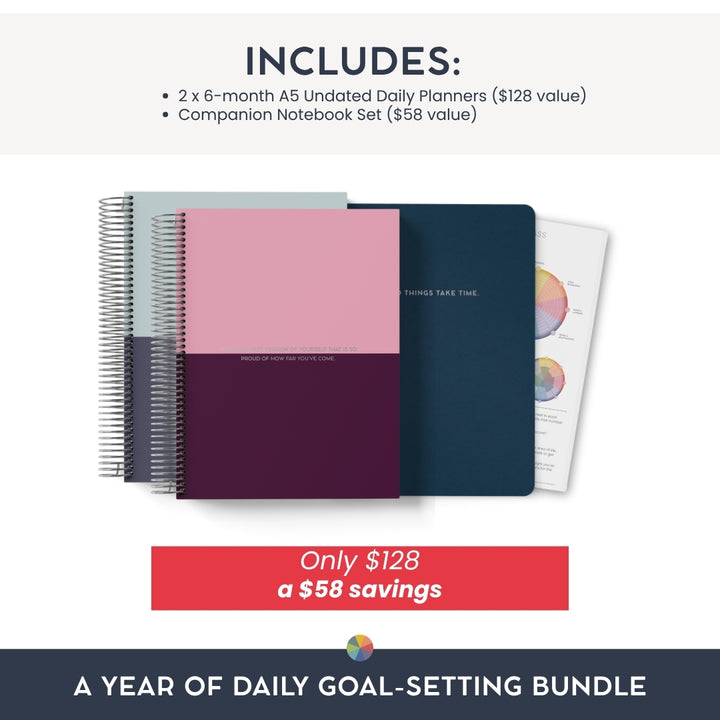 A Year of Daily Goal-Setting Bundle