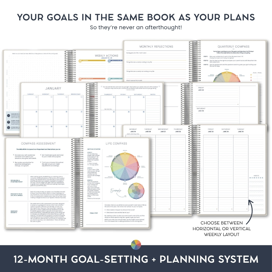 2026 Goal-Setting + Weekly Planner - Becoming