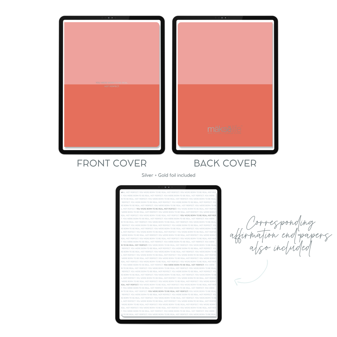 Digital Planner Cover Bundle (2024 Affirmation Covers)