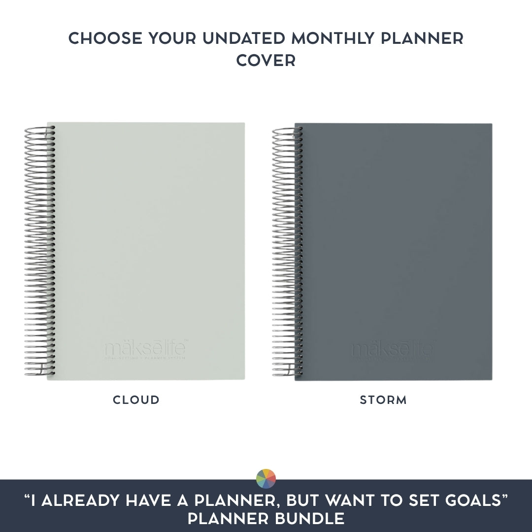 “I already have a planner, but want to set goals” Planner Bundle