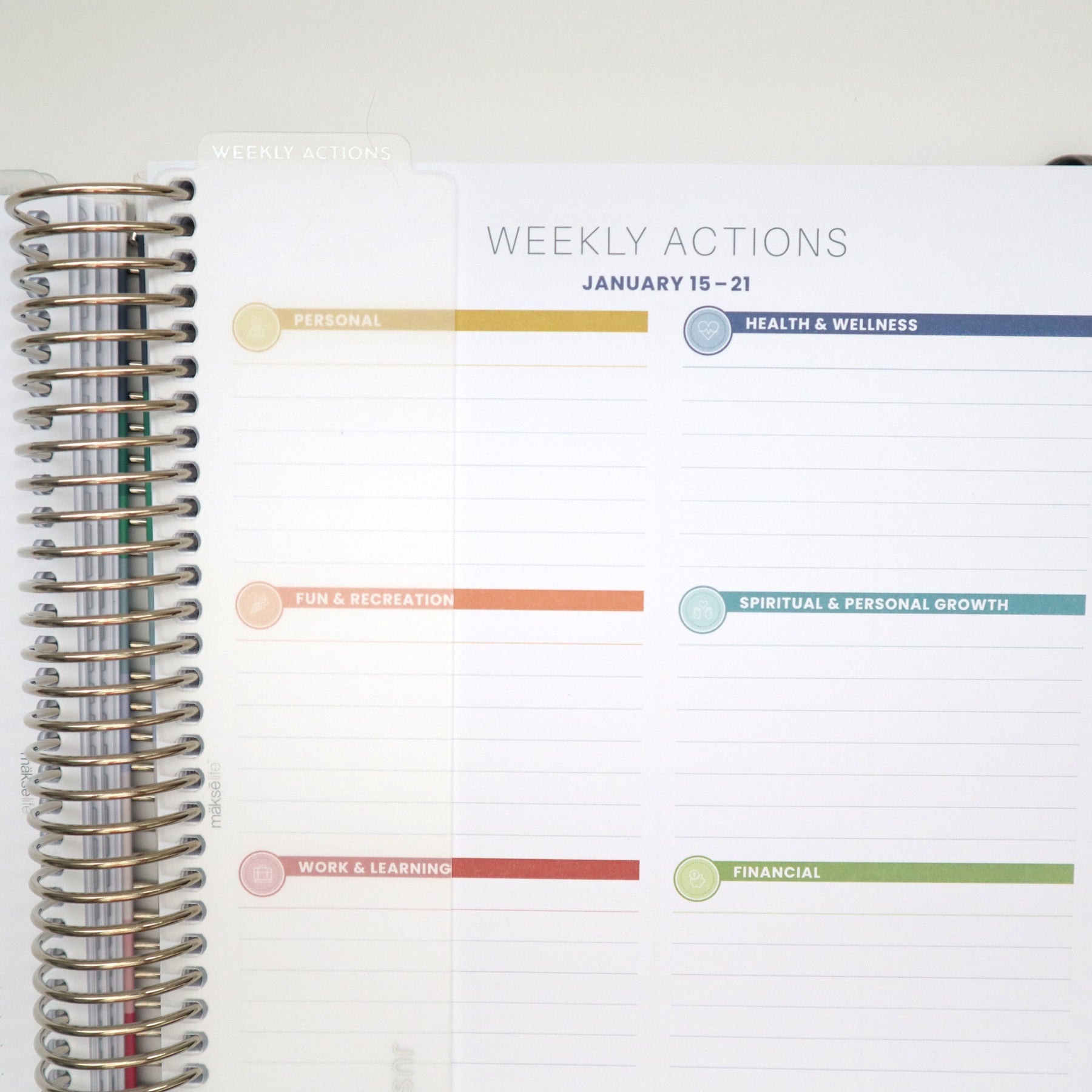 Goal-Setting Bookmark Trio – MakseLife