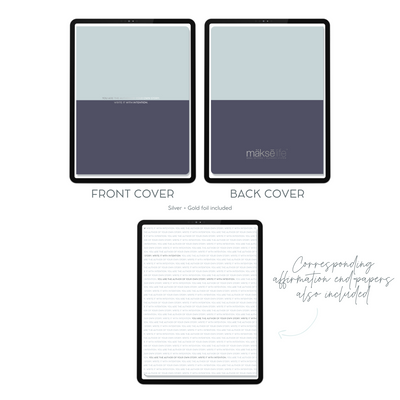 Digital Planner Cover Bundle (2024 Affirmation Covers)