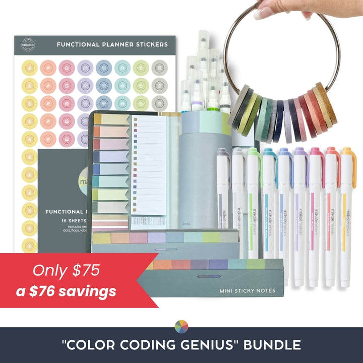 The Color Coding Genius Bundle