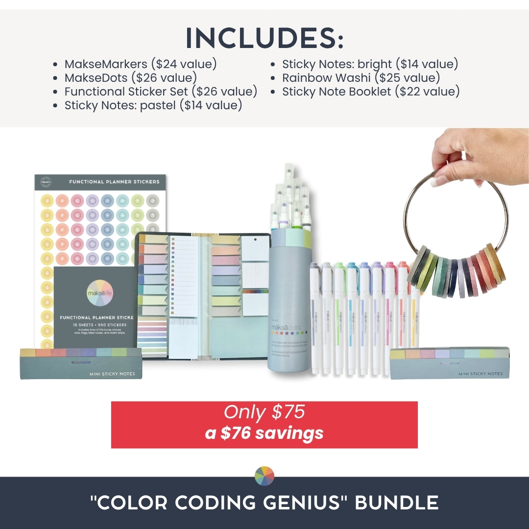 The Color Coding Genius Bundle
