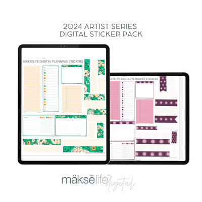 5 Habit Tracker Planner Stickers for MakseLife Planners R28