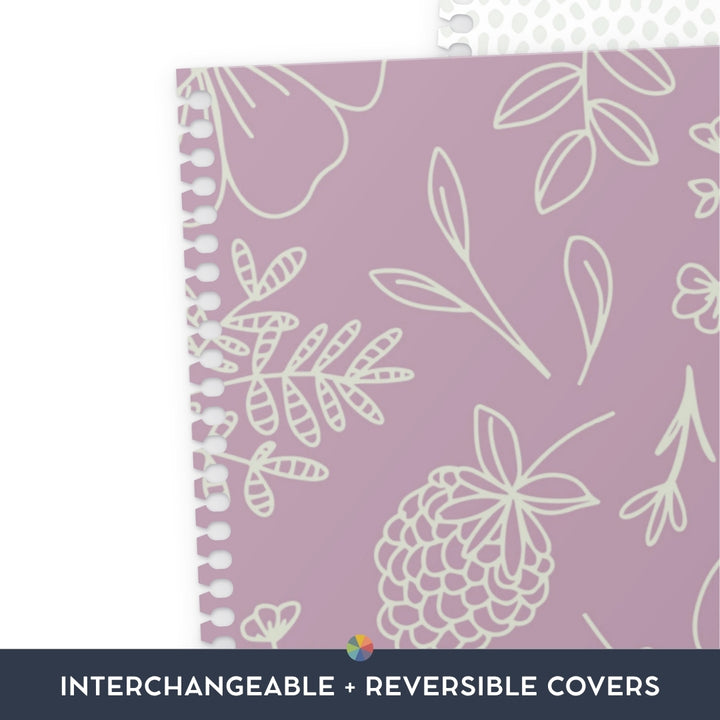 Blackberry Fields: Interchangeable + Reversible Cover: