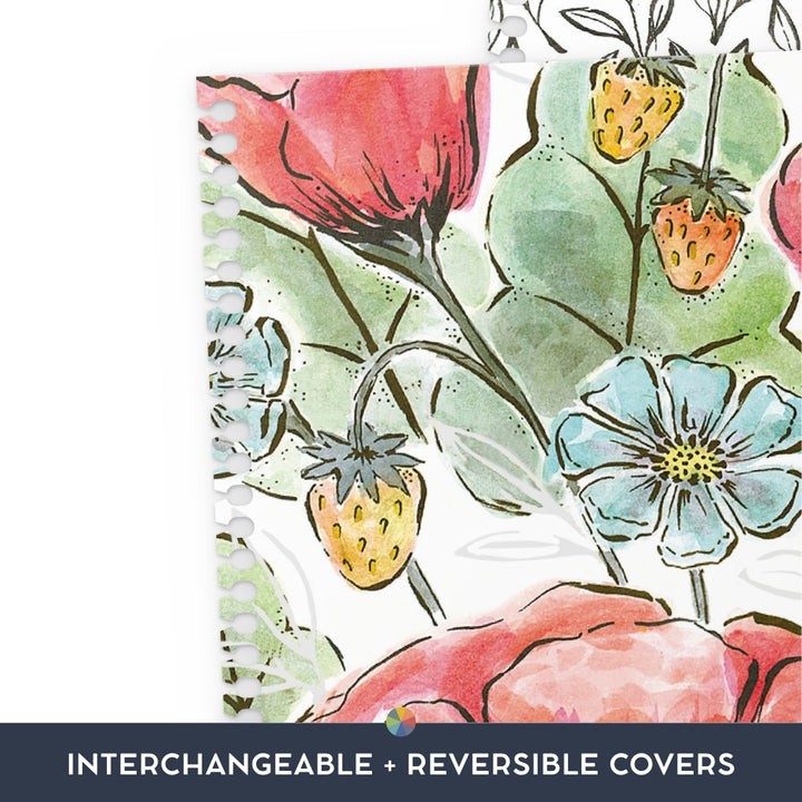 Floral: Interchangeable + Reversible Cover