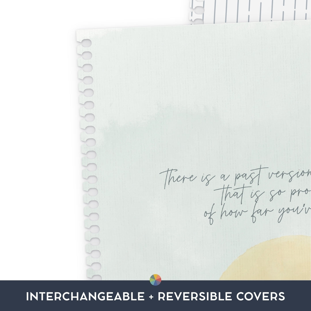 Watercolor Sunrise: Interchangeable + Reversible Cover
