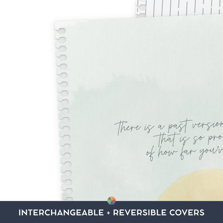 Watercolor Sunrise: Interchangeable + Reversible Cover