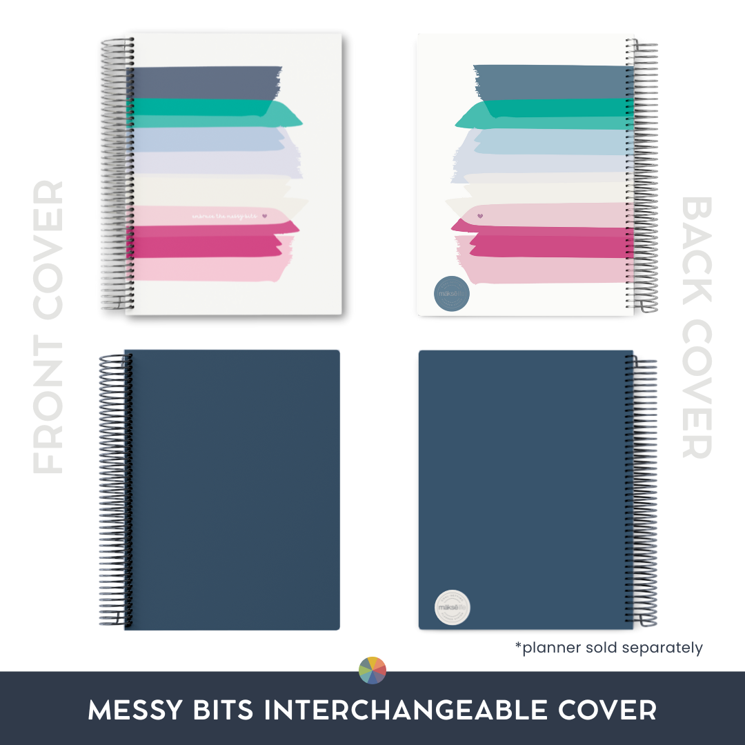 Interchangeable + Reversible Cover: Messy Bits (2024)