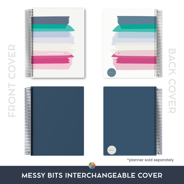 Interchangeable + Reversible Cover: Messy Bits (2024)