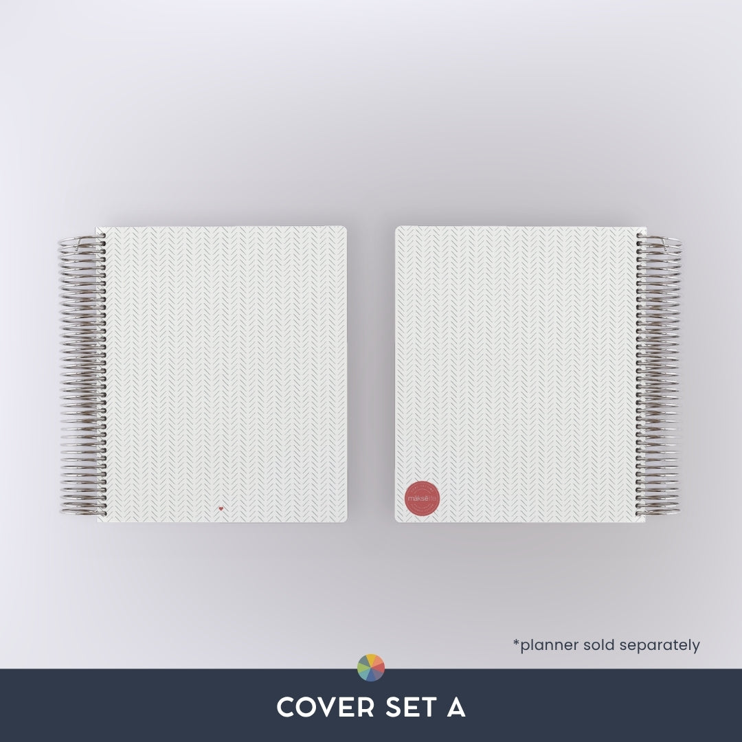 Black + White Chevron: Interchangeable + Reversible Cover