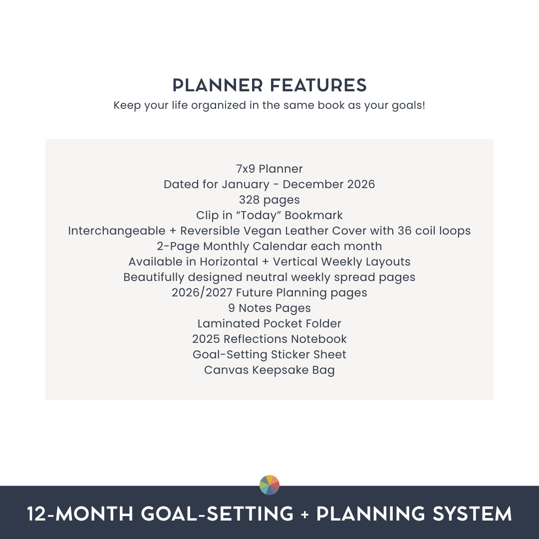 2026 Goal-Setting + Weekly Planner - Becoming