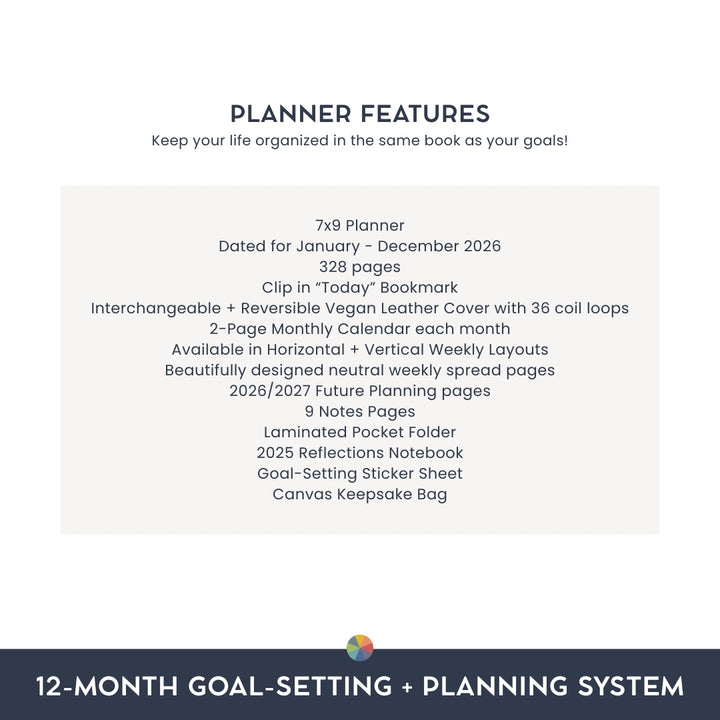 2026 Goal-Setting + Weekly Planner - Becoming