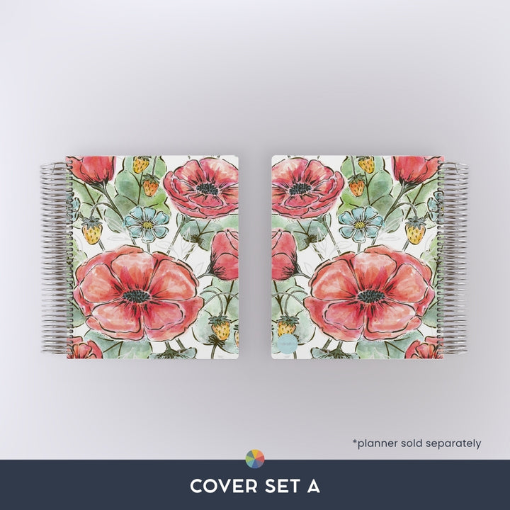 Floral: Interchangeable + Reversible Cover