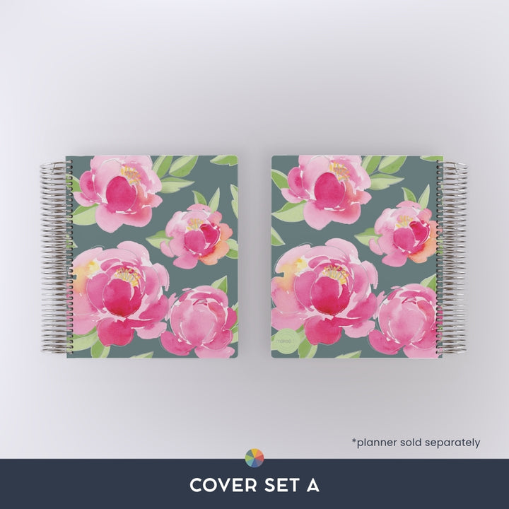Watercolor Floral: Interchangeable + Reversible Cover