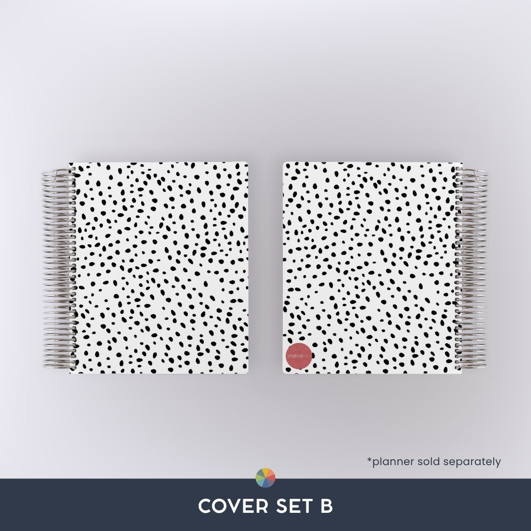 Black + White Chevron: Interchangeable + Reversible Cover