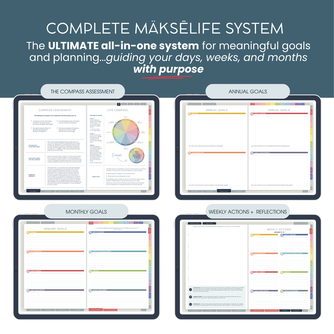 2026 Digital Weekly + Daily Planner - Landscape Edition