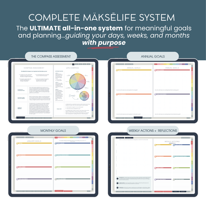 2026 Digital Weekly + Daily Planner - Landscape Edition