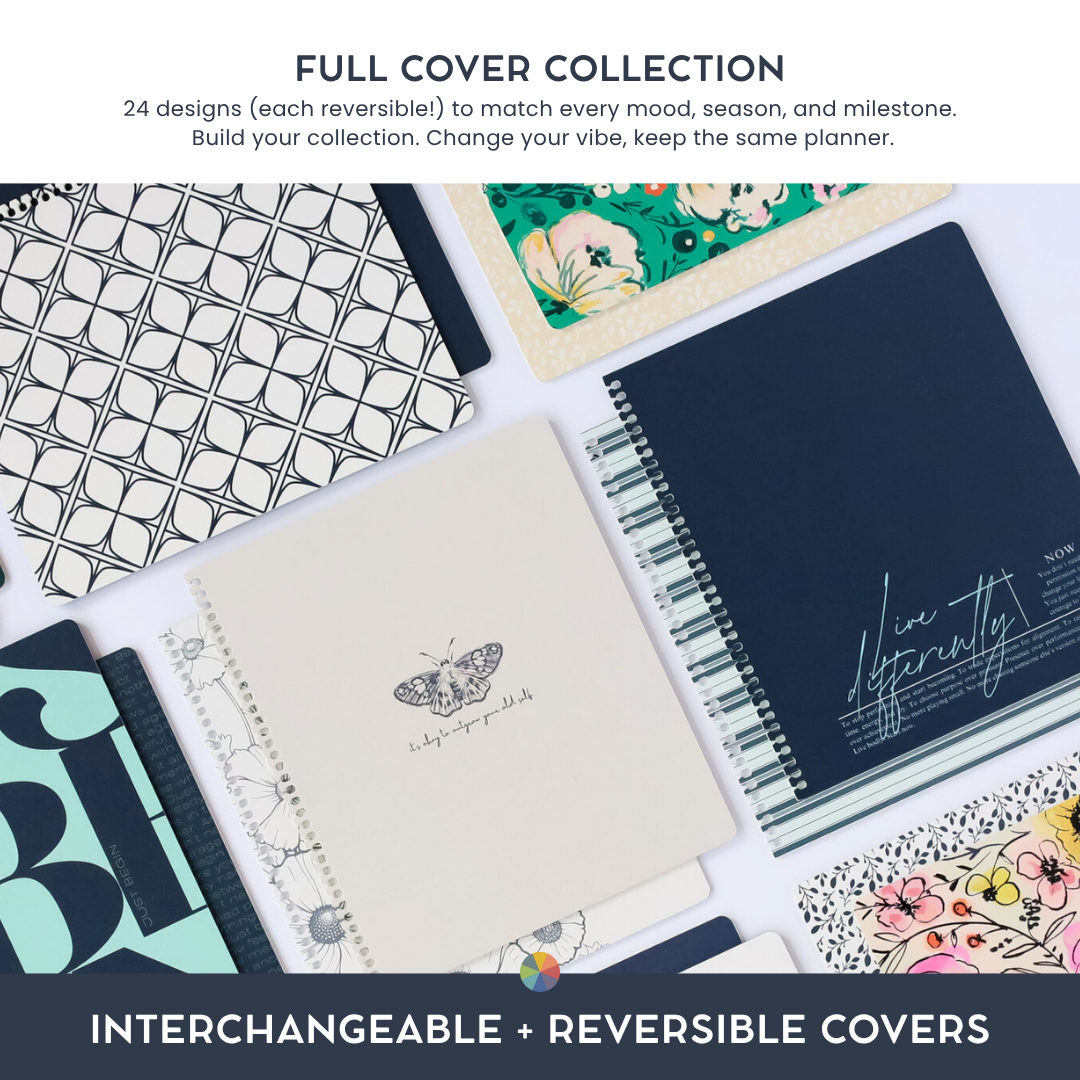 Interchangeable + Reversible Cover: Flourish (2026)