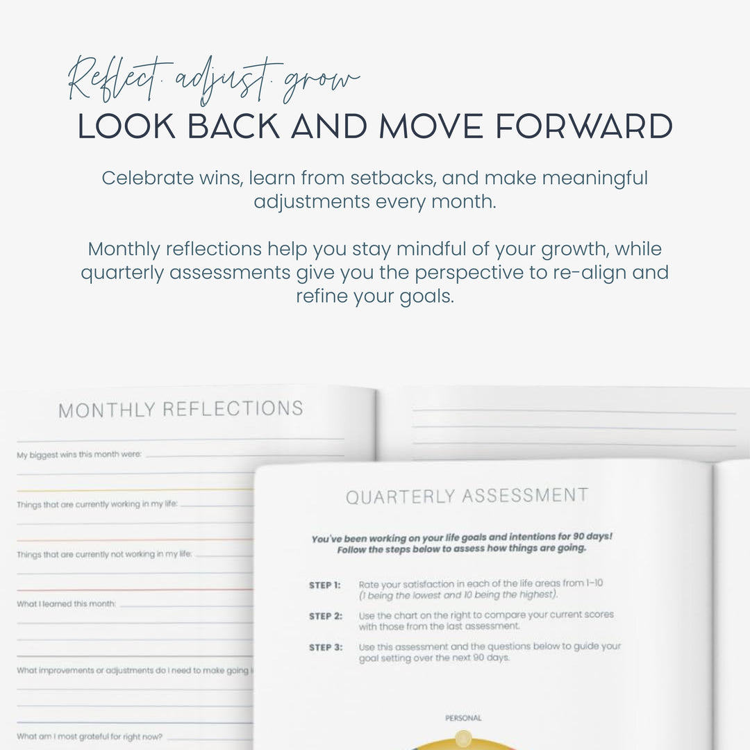 Goal-Setting Companion Notebook Set: Fresh Start