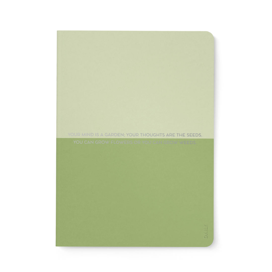 A5 Daily Planner Notebook - Garden