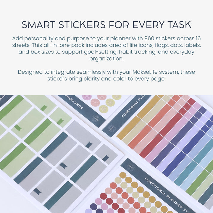 Functional Planner Sticker Pack