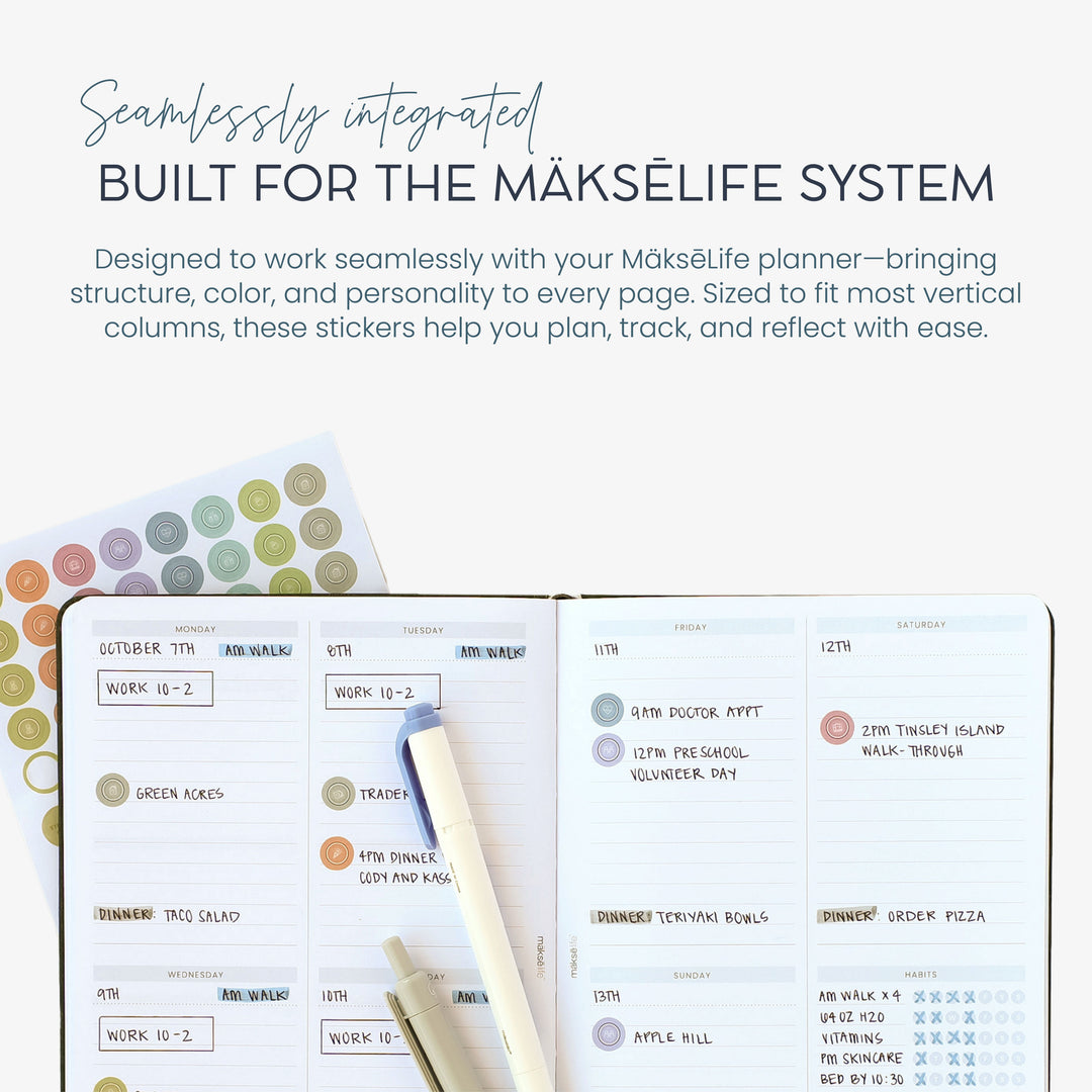 Functional Planner Sticker Pack