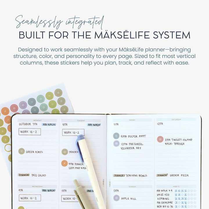 Functional Planner Sticker Pack