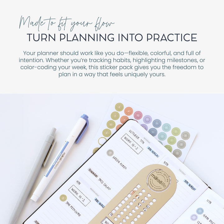 Functional Planner Sticker Pack