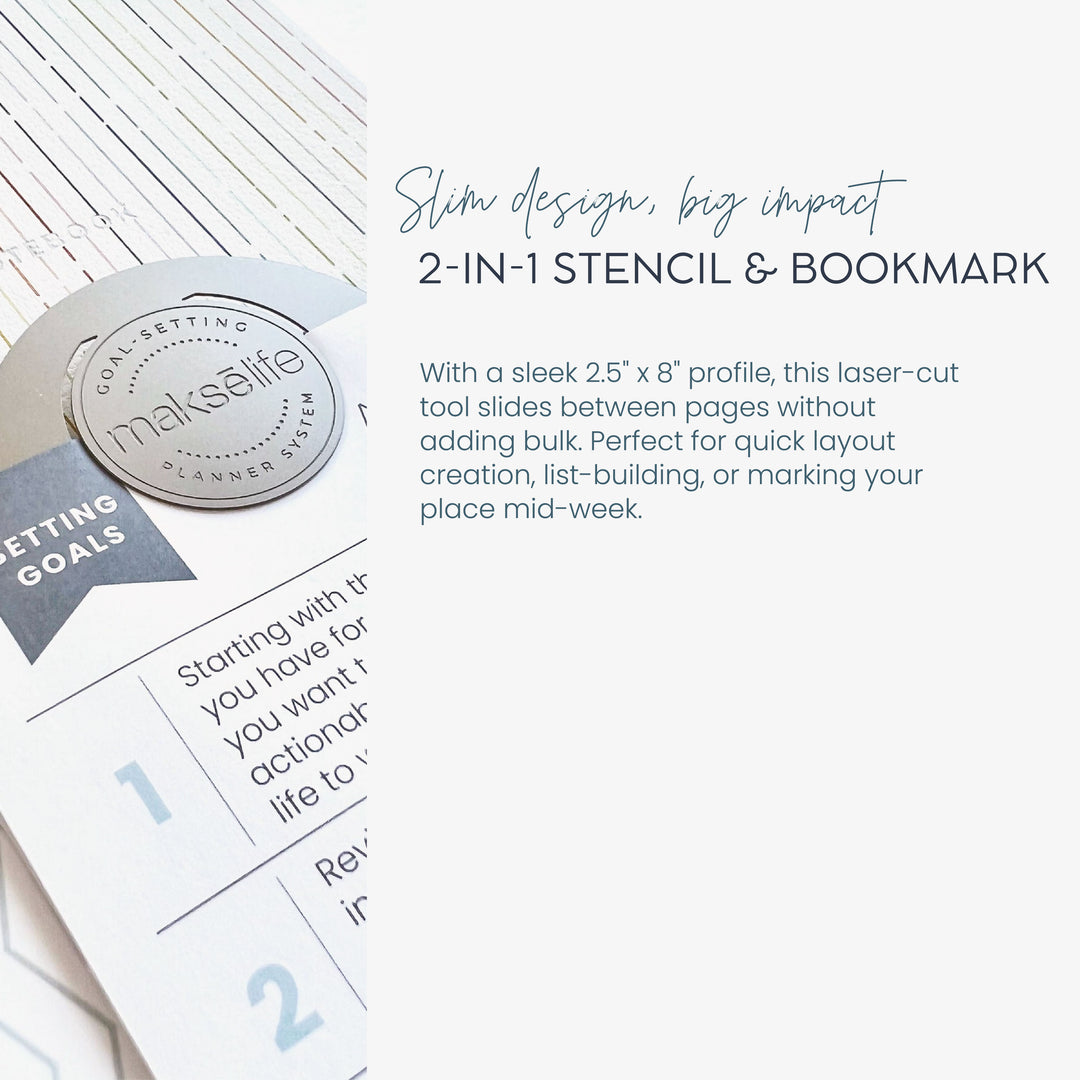 Stencil Bookmark
