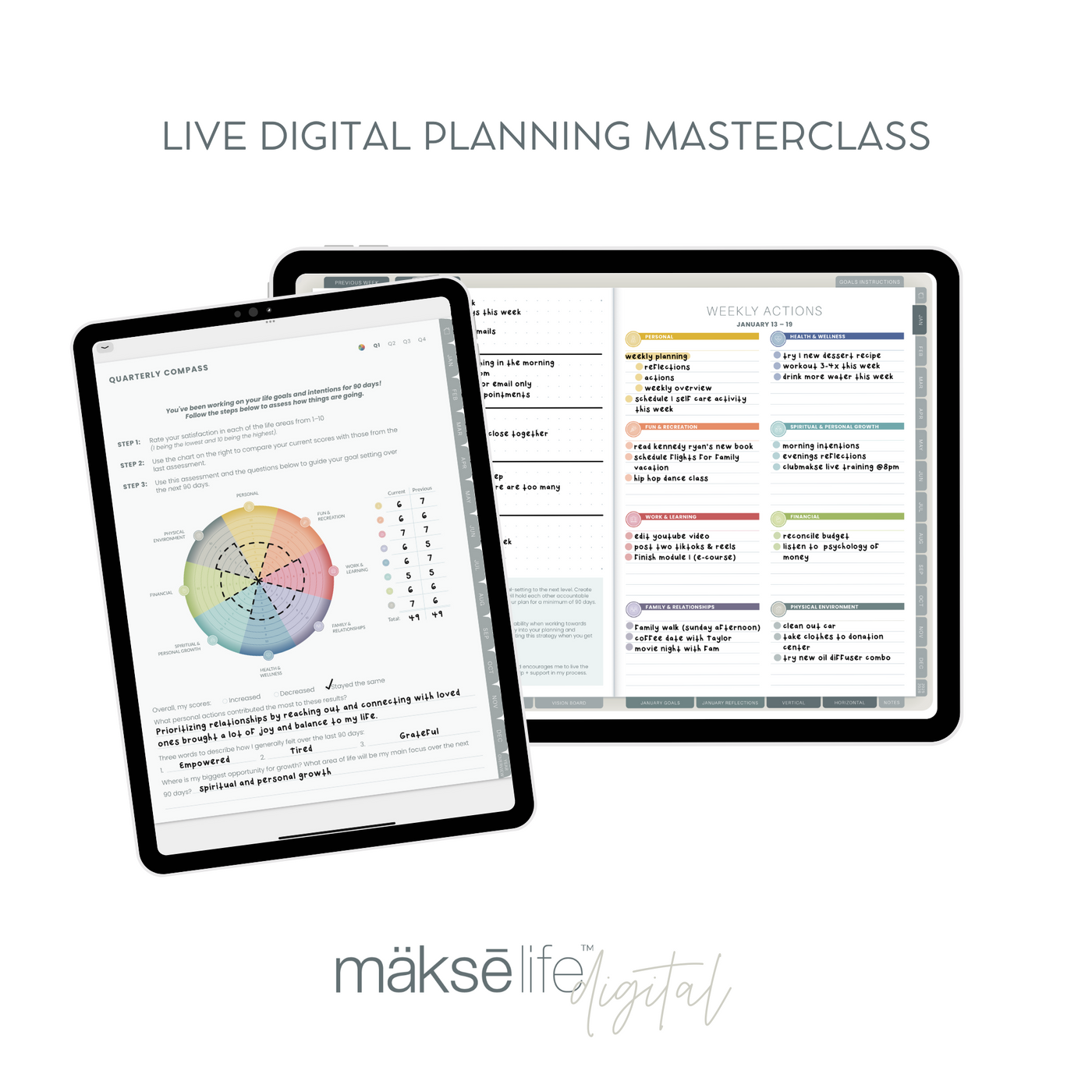 LIVE Digital Planning Masterclass