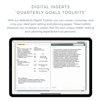 Digital Quarterly Goals Toolkit