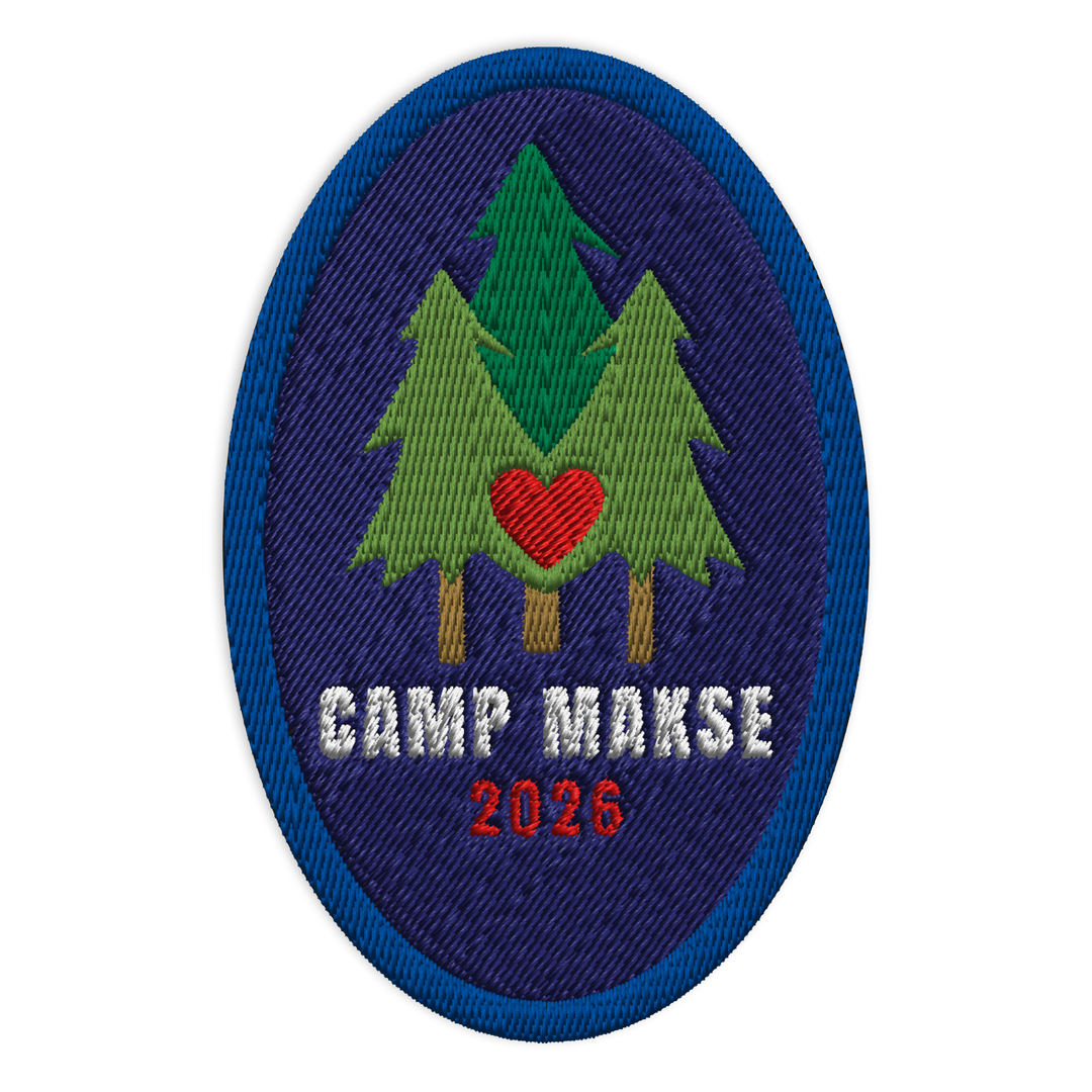 Camp Mäksē 2026 Embroidered patch