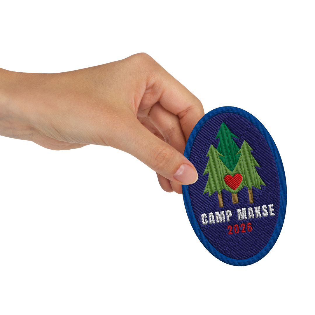 Camp Mäksē 2026 Embroidered patch