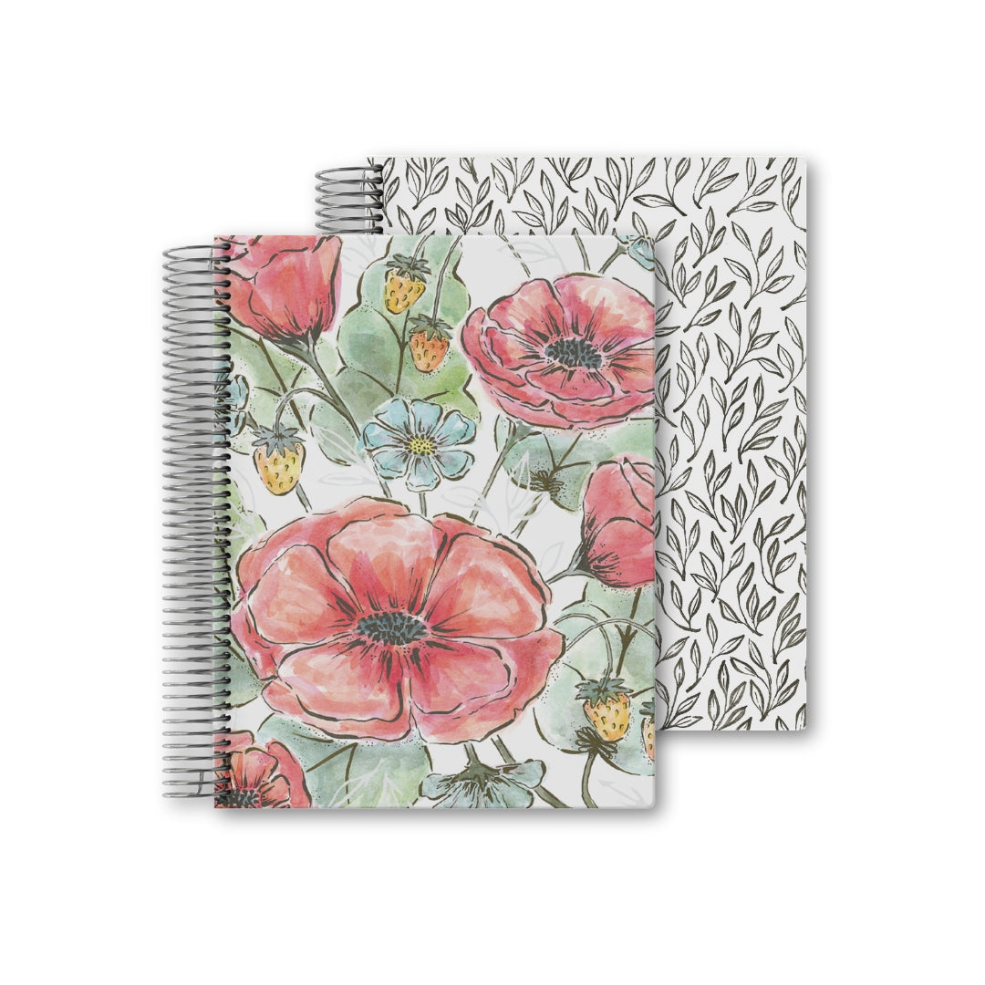 2025 Goal-Setting + Weekly Planner - Floral