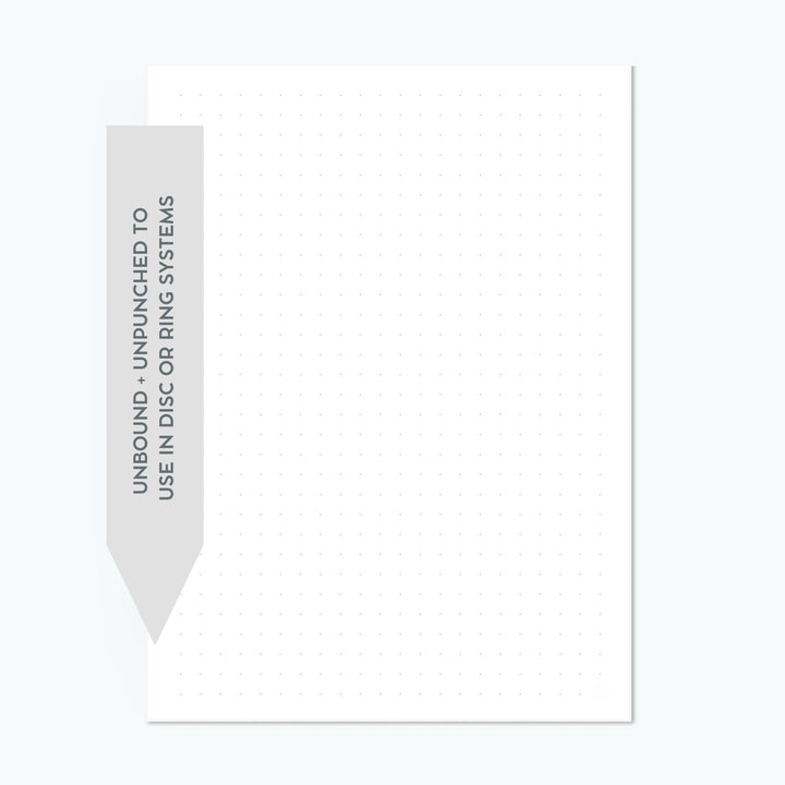A5 Dot Grid Inserts