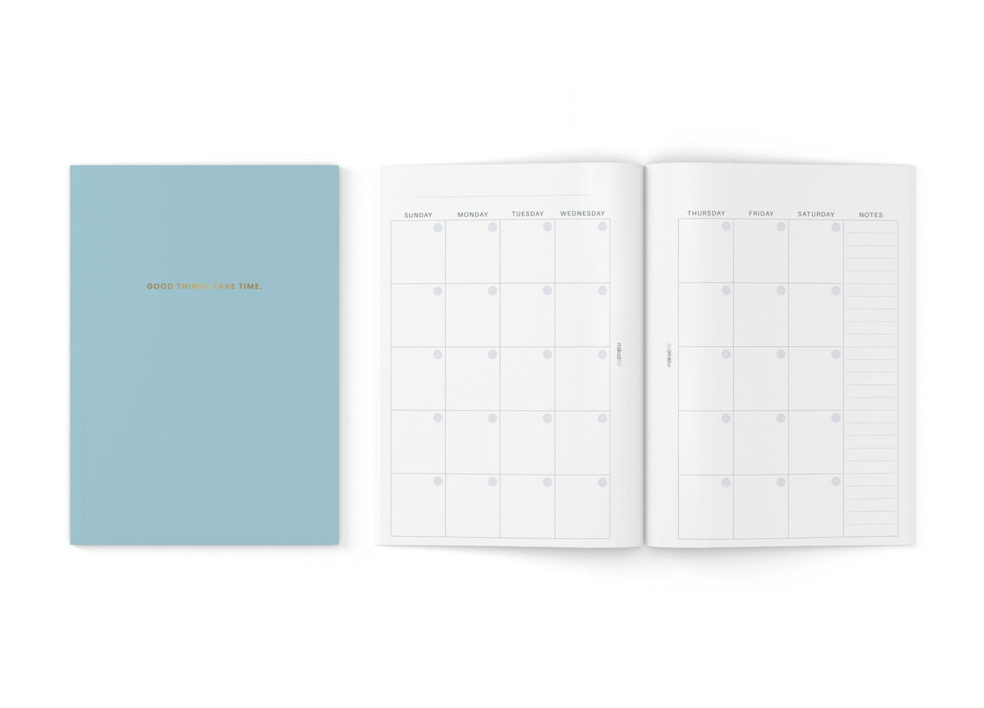 Goal-Setting Companion Notebook Set (Just Begin) – MakseLife