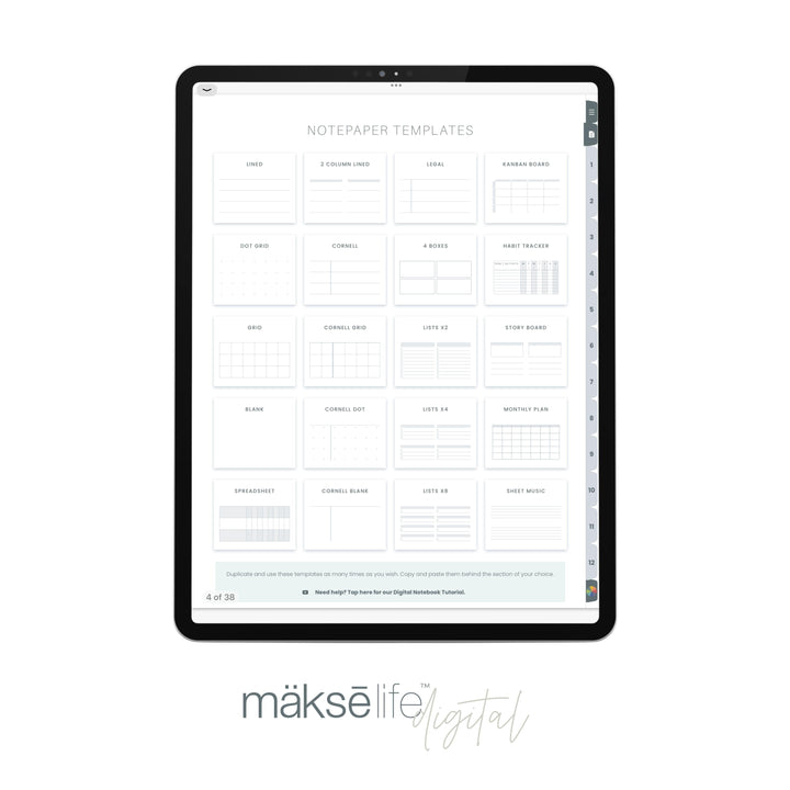 Digital Notebook (Neutral)