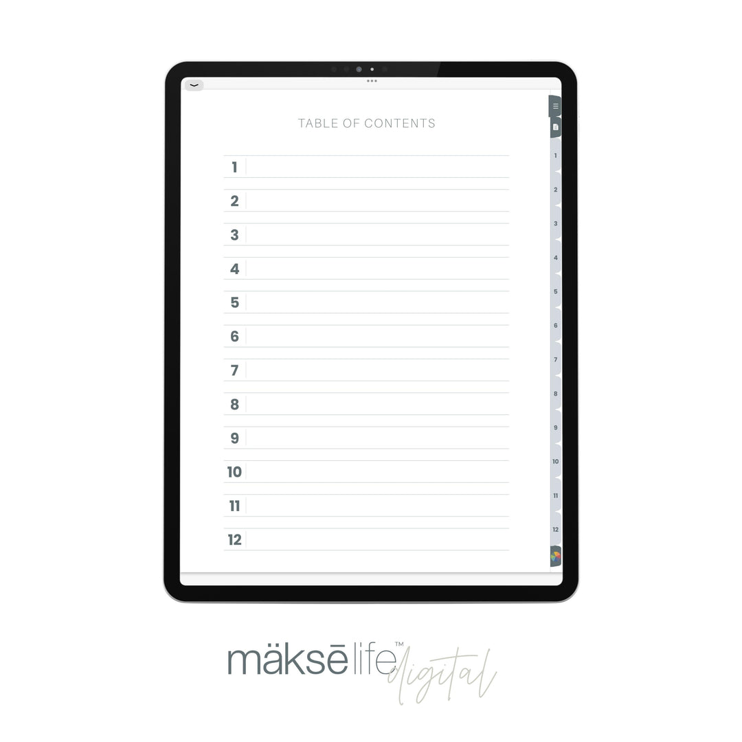 Digital Notebook (Neutral)