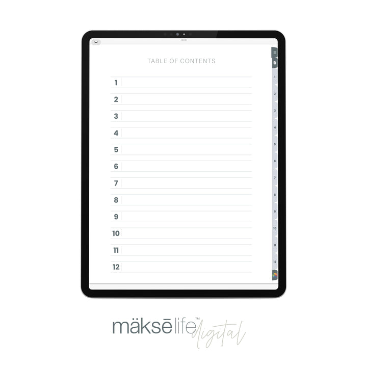 Digital Notebook (Neutral)
