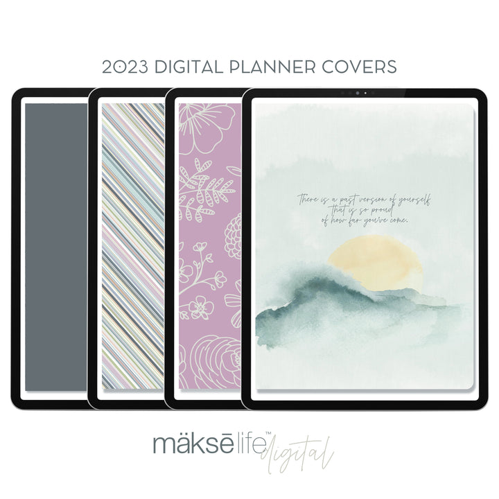 Digital Planner Cover Bundle (2023 Planner Covers)