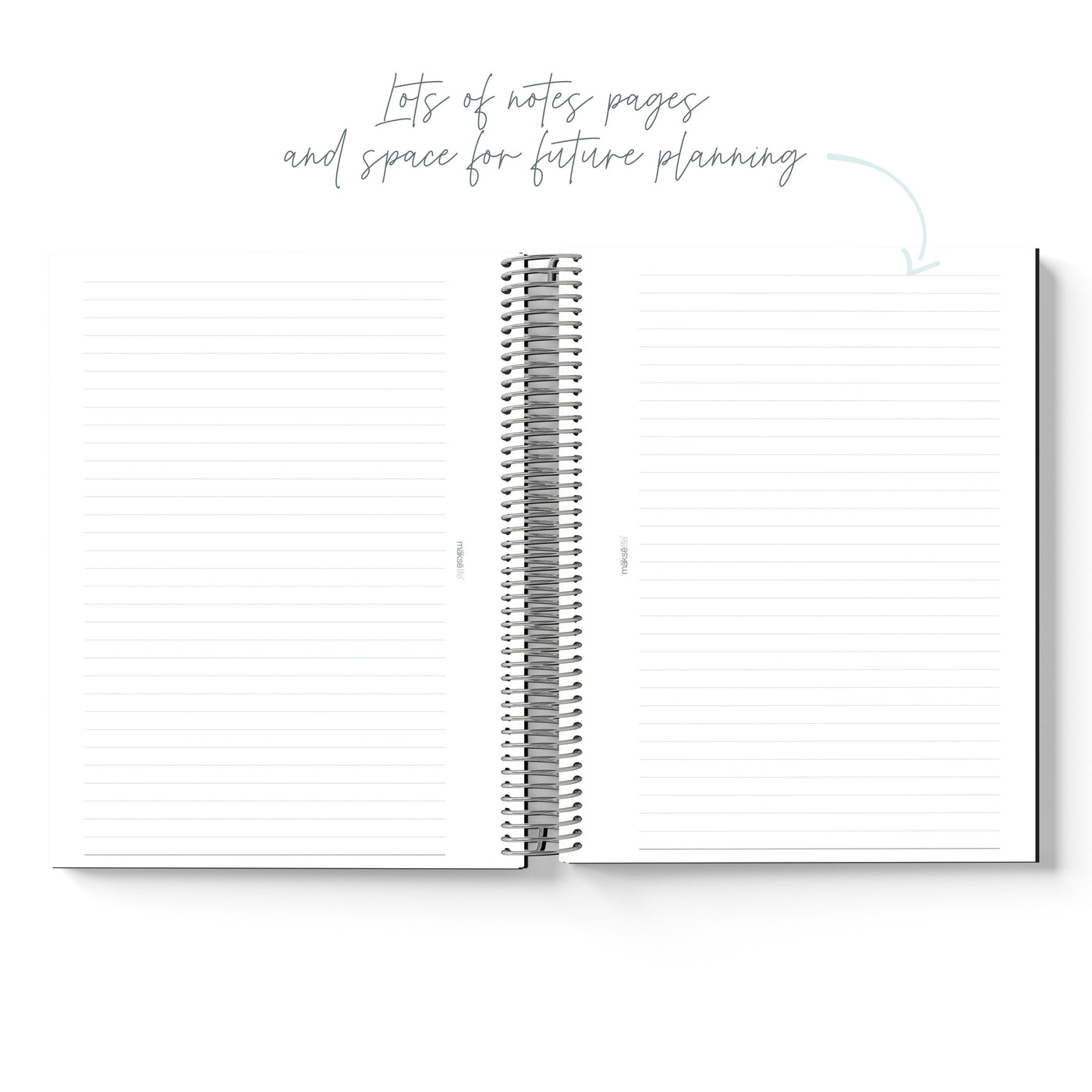 Quarterly Undated Goal-Setting + Daily Planner - Storm