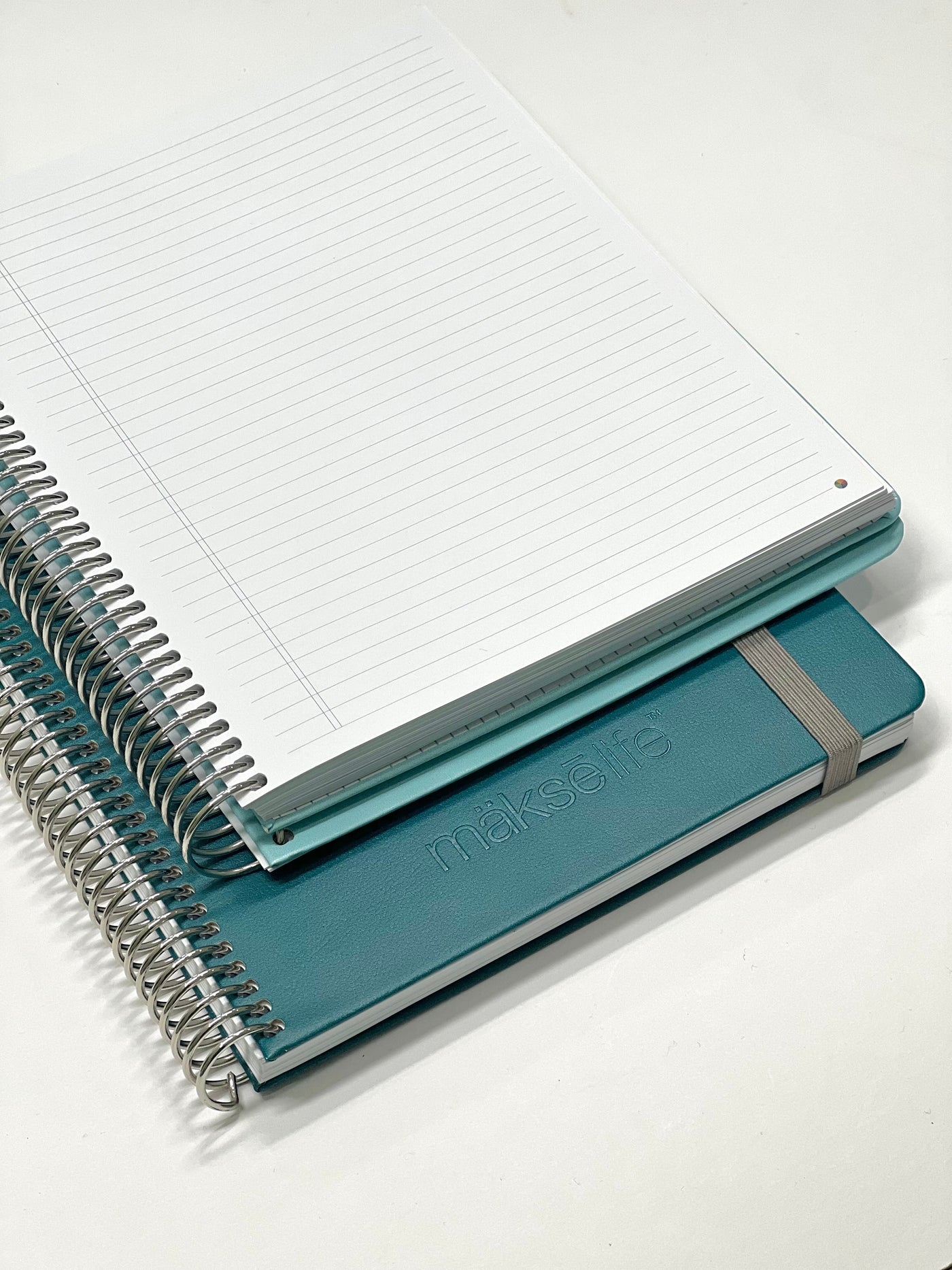 Lined Spiral Notebook - Storm