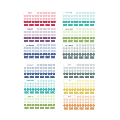 Rainbow Washi Tape Set – MakseLife